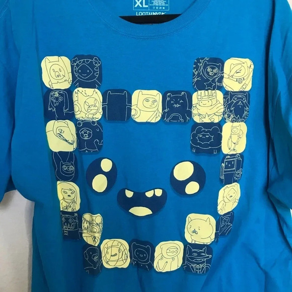 Adventure Time Blue Tshirt Lootcrate - Picture 2 of 4